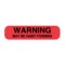 Nevs Warning May Be Habit Forming 3/8" x 1-1/2" PAUX-130 - alternate 1